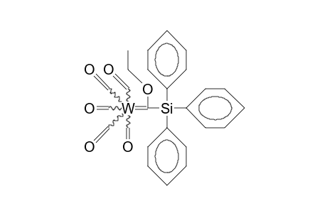 Pentacarbonyl(ethoxy(triphenylsilyl)carbene)tungsten