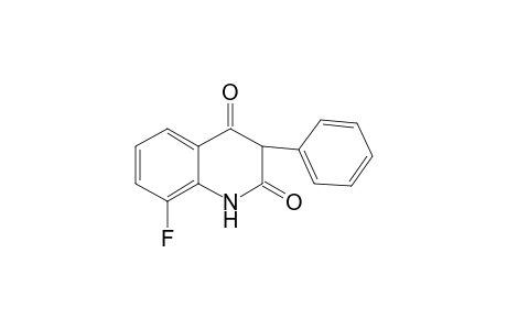 Quinoline-2,4(1H,3H)-dione, 8-fluoro-3-phenyl-
