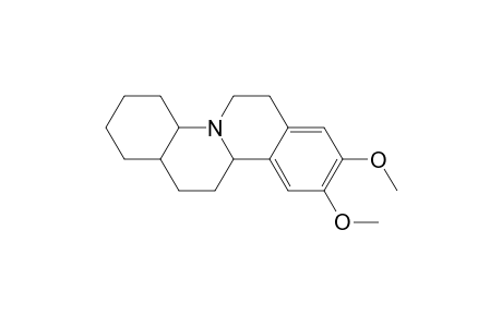 1H-Dibenzo[a,f]quinolizine, 2,3,4,4a,6,7,11b,12,13,13a-decahydro-9,10-dimethoxy-