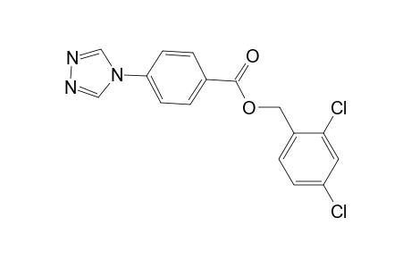 Benzoic acid, 4-(4H-1,2,4-triazol-4-yl)-, (2,4-dichlorophenyl)methyl ester