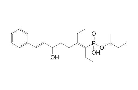 Diethyl (1E,6E)-2-butyl-5-hydroxy-7-phenylhepta-1,6-dienylphosphonate