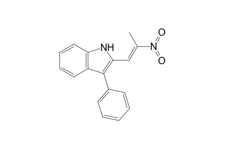 2-[(E)-2-nitroprop-1-enyl]-3-phenyl-1H-indole
