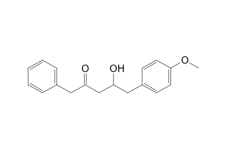 4-Hydroxy-5-(4-methoxyphenyl)-1-phenyl-2-pentanone