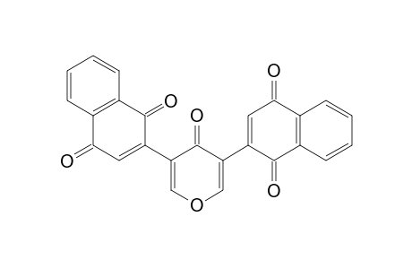 3,5-di-1,4-naphthoquinon-2-yl-4-pyrone
