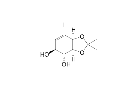 (3aS,4R,5S,7aS)-7-iodo-2,2-dimethyl-3a,4,5,7a-tetrahydro-1,3-benzodioxole-4,5-diol
