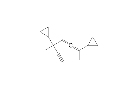 Cyclopropane, 1,1'-(4-ethynyl-1,4-dimethyl-1,2-butadiene-1,4-diyl)bis-
