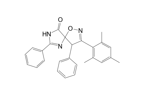 3-(2,4,6-Trimethylphenyl)-4.7-diphenyl-1-oxa-2,6,8-triazaspiro[4.4]nona-2,6-dien-9-one