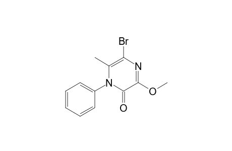 5-Bromo-3-methoxy-6-methyl-1-phenyl-2(1H)-pyrazinone