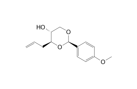(2R,4S,5R)-4-Allyl-2-(4-methoxyphenyl)-[1,3]dioxan-5-ol