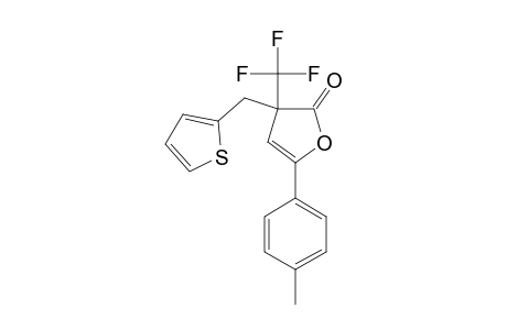 5-(4-METHYLPHENYL)-3-(2-THIENYL)-3-TRIFLUOROMETHYL-2(3H)-FURANONE