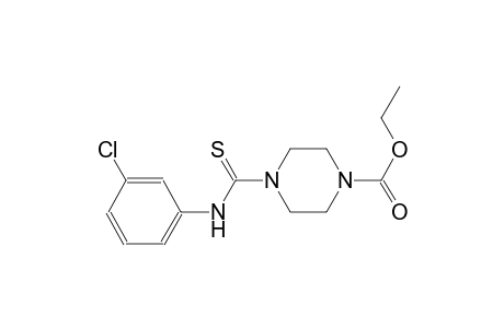 ethyl 4-[(3-chloroanilino)carbothioyl]-1-piperazinecarboxylate