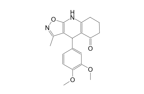 isoxazolo[5,4-b]quinolin-5(6H)-one, 4-(3,4-dimethoxyphenyl)-4,7,8,9-tetrahydro-3-methyl-
