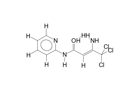 4,4,4-TRICHLORO-3-AMINCROTONIC ACID, N-2-PYRIDYLAMIDE