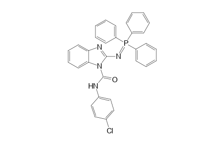 3-(4-Chlorophenylamido)-2-(triphenylphosphoranylidene)aminobenzimidazole