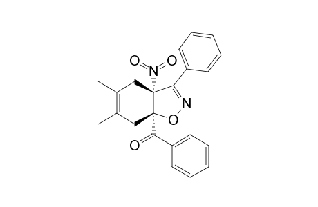 (3ASR,7ARS)-7A-BENZOYL-5,6-DIMETHYL-3A-NITRO-3-PHENYL-3A,4,7,7A-TETRAHYDRO-1,2-BENZISOXAZOLE