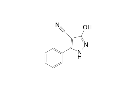 3-Hydroxy-5-phenyl-1H-pyrazole-4-carbonitrile