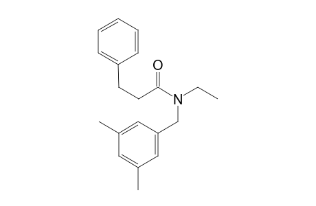 Propionamide, 3-phenyl-N-(3,5-dimethylbenzyl)-N-ethyl-