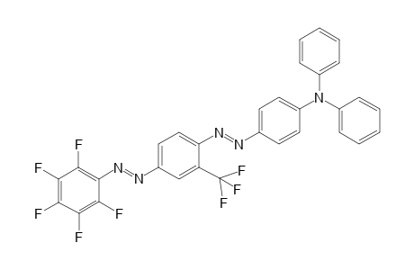 4-{4-Pentafluorophenylazo-2-(trifluoromethyl)phenylazo]triphenylamine