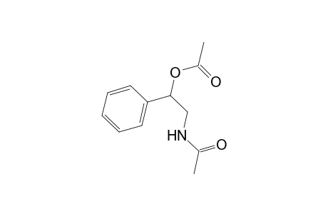 Acetamide, N-[2-(acetyloxy)-2-phenylethyl]-