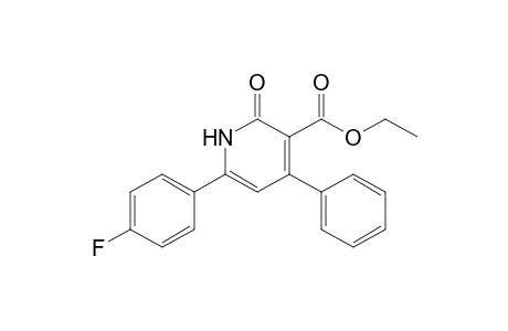 Ethyl 1,2-Dihydro-4-phenyl-6-(4-fluorophenyl)-2-oxo-3-pyridinecarboxylate