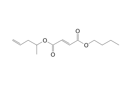 Fumaric acid, butyl pent-4-en-2-yl ester