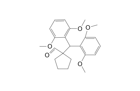 1,1-[Bis(2,6-dimethoxyphenyl)methyl]cyclopentanecarbaldehyde