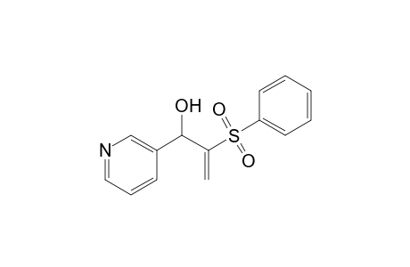 2-(Benzenesulfonyl)-1-pyridyl-2-propen-1-ol