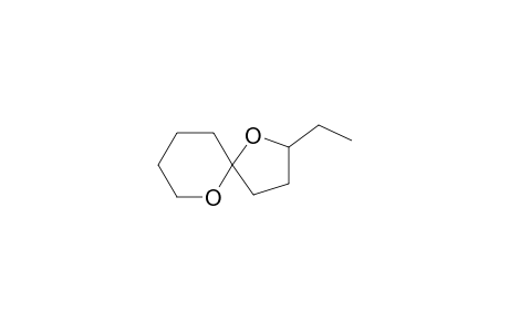 1,6-Dioxaspiro[4.5]decane, 2-ethyl-, (2R-trans)-