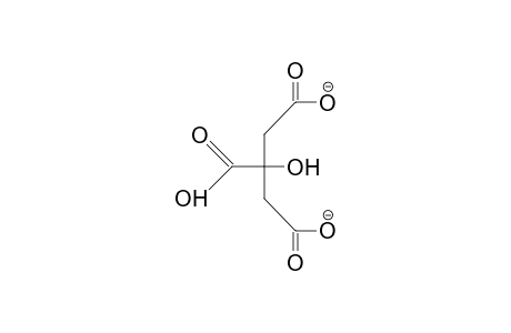 Citric acid, dianion