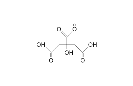 Citric acid, anion