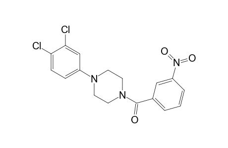 [4-(3,4-dichlorophenyl)-1-piperazinyl]-(3-nitrophenyl)methanone