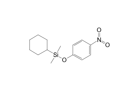 1-Cyclohexyldimethylsilyloxy-1-nitrobenzene