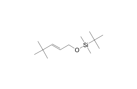 tert-butyl-[(E)-4,4-dimethylpent-2-enoxy]-dimethylsilane