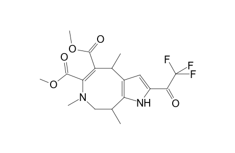 4,7,9-Trimethyl-2-(2,2,2-trifluorO-acetyl)-4,7,8,9-tetrahydro-1H-1,7-diaza-cyclopentacyclooctene-5,6-dicarboxylic acid dimethyl ester