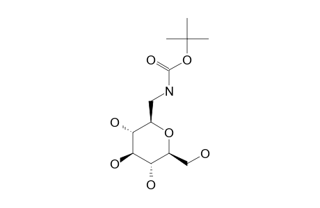TERT.-BUTYLOXYCARBONYL-N-(BETA-D-GLUCOPYRANOSYL)-METHYLAMINE