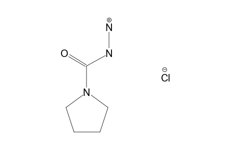 1-PYRROLIDINECARBOXYLIC ACID, HYDRAZIDE, HYDROCHLORIDE