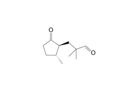 (3R)-3-Methyl-2-(2,2-dimethyl-3-oxopropyl)cyclopentanone
