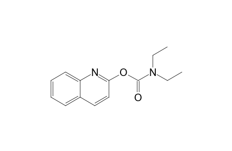 2-quinolyl N,N-diethylcarbamate