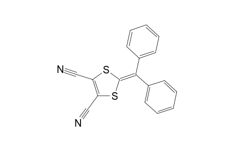 1,3-Dithiole-4,5-carbonitrile, 2-(diphenylmethylene)-