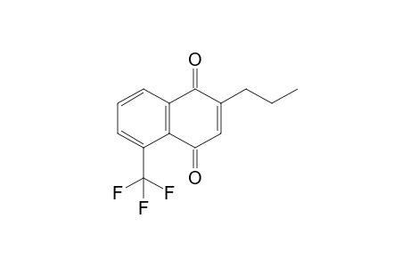 5-Trifluoromethyl-2-propylnaphthalene-1,4-dione