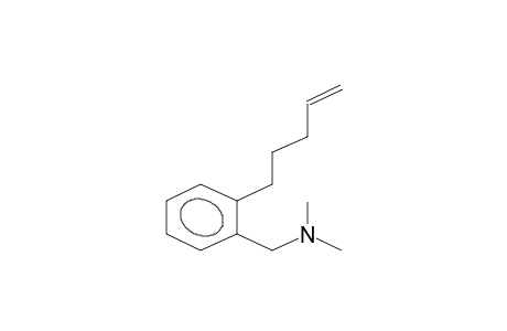 2-Dimethylaminomethyl-1-(4-pentenyl)-benzene