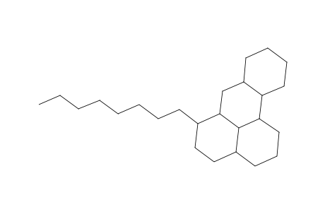1Hbenz[de]anthracene, hexadecahydro-6-octyl-