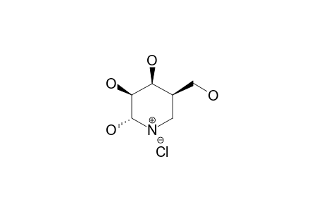 (2-R,3-S,4-S,5-R)-2,3,4-TRIHYDROXY-5-HYDROXYMETHYL-PIPERIDINE_HYDROCHLORIDE;PYRANOSE-FORM