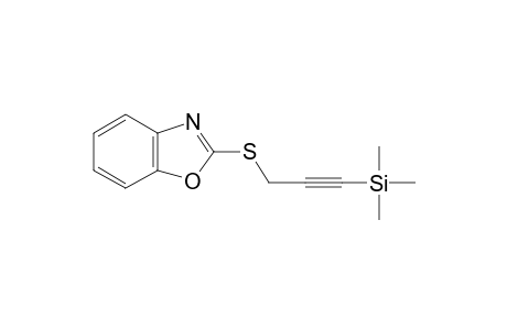 3-(1,3-benzoxazol-2-ylthio)prop-1-ynyl-trimethyl-silane