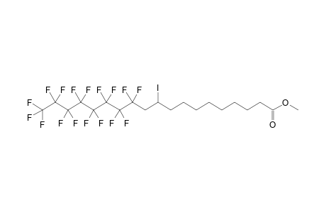 Methyl 12,12,13,13,14,14,15,15,16,16,17,17,18,18,19,19,19-heptdecafluoro-10-iodononadecanecarboxylate