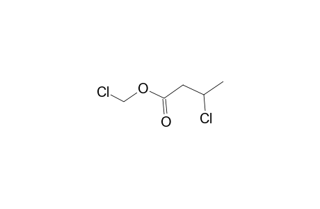 Butanoic acid, 3-chloro-, chloromethyl ester