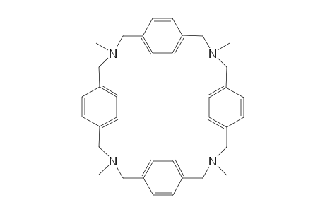 N,N',N",N"'-Tetramethyl-2,11,20,29-tetraza[3.3,3,3]paracyclophane