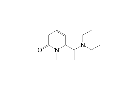 6-[1-(N,N-Diethylamino)ethyl)]-1-methyl-3,6-dihydropyridin-2(1H)-one