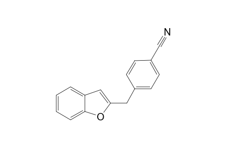 4-(benzofuran-2-ylmethyl)benzonitrile