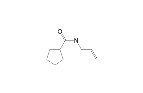 Cyclopentanecarboxamide, N-allyl-